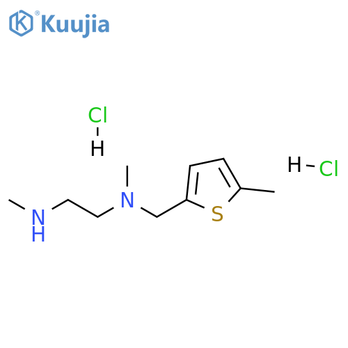2-(dimethylamino)ethyl(5-methylthiophen-2-yl)methylamine dihydrochloride structure