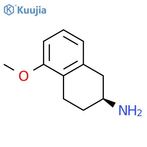 (2S)-5-methoxy-1,2,3,4-tetrahydronaphthalen-2-amine structure