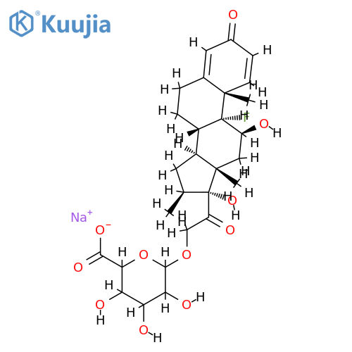 Betamethasone b-D-Glucuronide Sodium Salt structure