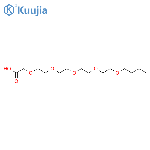 3,6,9,12,15-Pentaoxanonadecanoic acid structure