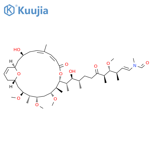 Formamide,N-[(1E,3R,4R,5R,9S,10S,11S)-10-hydroxy-11-[(1S,3S,4R,5S,7R,8S,9R,17S,19R)-17-hydroxy-3,5,7-trimethoxy-4,8,14-trimethyl-11-oxo-10,23-dioxabicyclo[17.3.1]tricosa-12,14,20-trien-9-yl]-4-methoxy-3,5,9-trimethyl-6-oxo-1-dodecen-1-yl]-N-methyl- structure