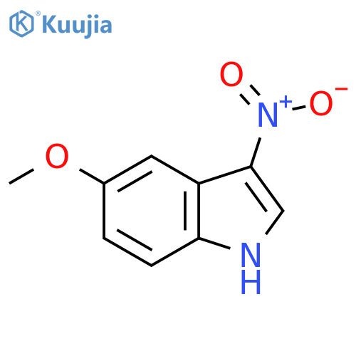 1H-Indole, 5-methoxy-3-nitro- structure