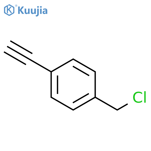 1-(chloromethyl)-4-ethynylbenzene structure