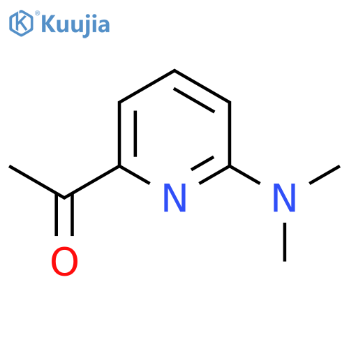 1-(6-(Dimethylamino)pyridin-2-yl)ethanone structure