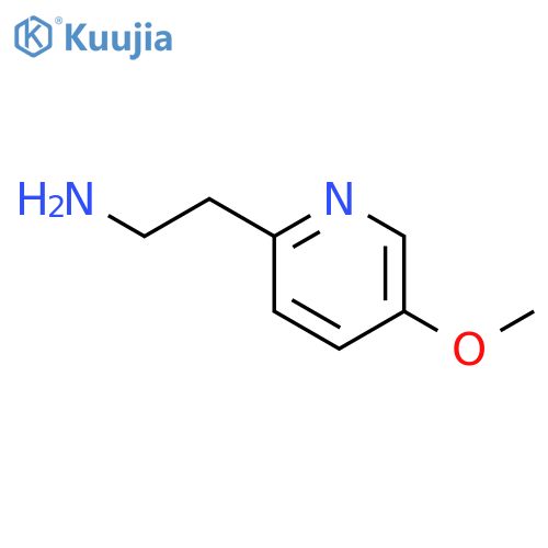 2-(5-methoxypyridin-2-yl)ethan-1-amine structure