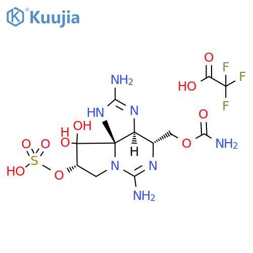 (+)-Gonyautoxin 3 bis(trifluoroacetate) structure