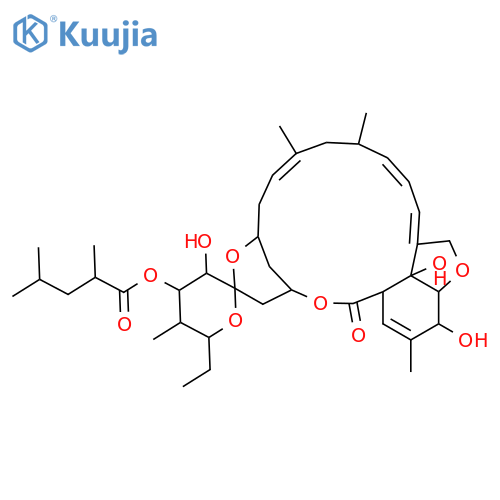 22,23-Dihydroxymilbemycin α3; 23-O-(2,4-Dimethylpentanoyl) structure