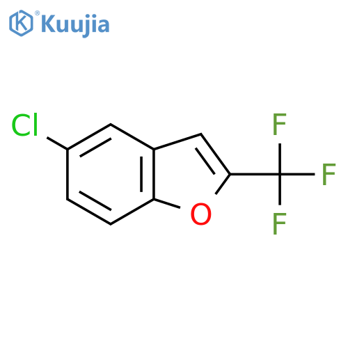5-Chloro-2-(trifluoromethyl)benzofuran structure