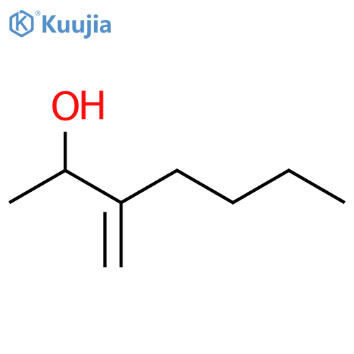 2-Heptanol, 3-methylene- structure