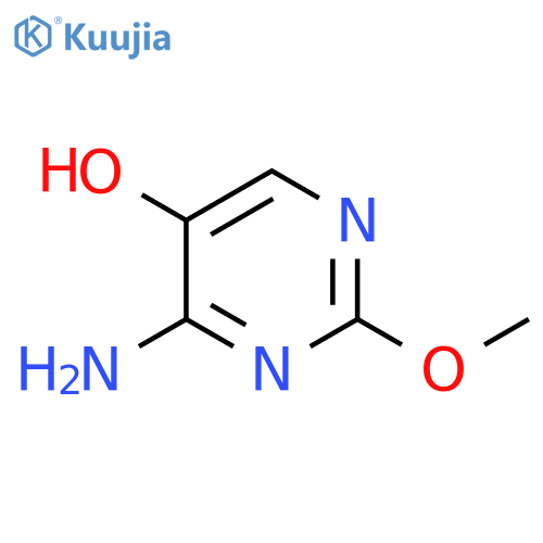 5-Pyrimidinol, 4-amino-2-methoxy- structure