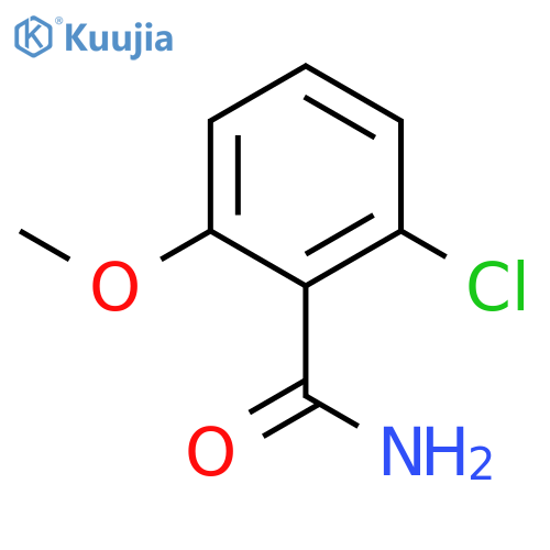2-Chloro-6-methoxy-benzamide structure