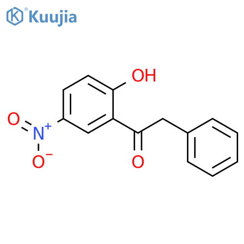 1-(2-Hydroxy-5-nitrophenyl)-2-phenylethanone structure