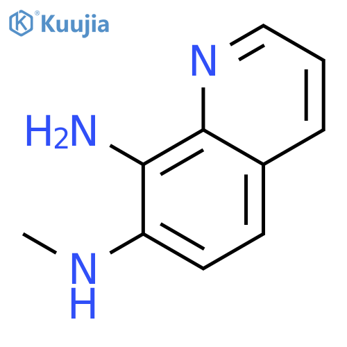 8-Amino-7-(methylamino)quinoline structure