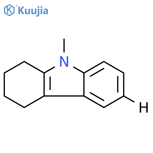 9-Methyl-2,3,4,9-tetrahydro-1H-carbazole-6-D structure