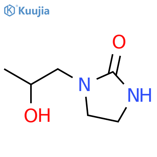 1-(2-hydroxypropyl)imidazolidin-2-one structure