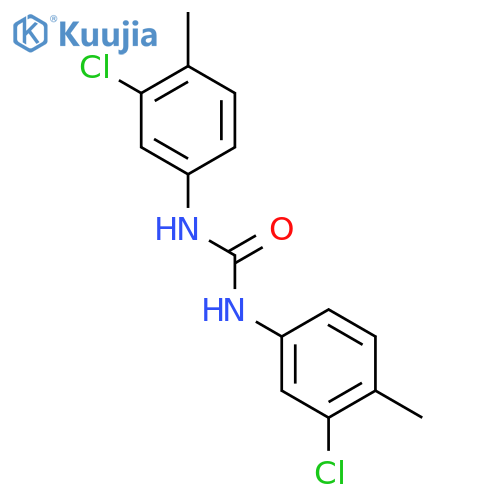 Urea,N,N'-bis(3-chloro-4-methylphenyl)- structure