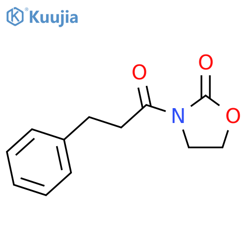 3-(3-Phenylpropanoyl)oxazolidin-2-one structure