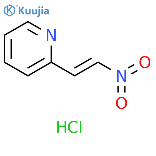 2-(E)-2-nitroethenylpyridine hydrochloride structure