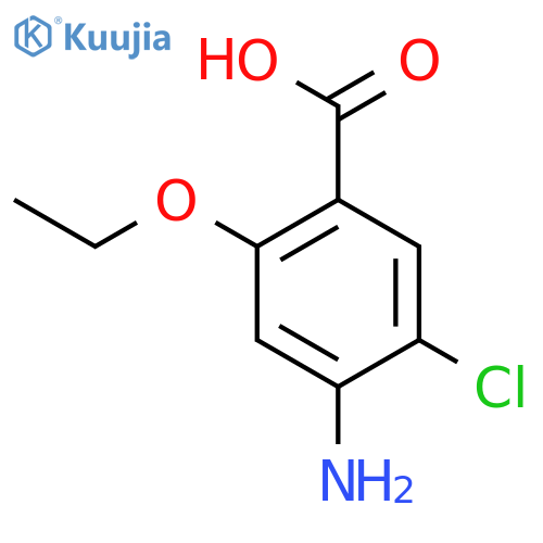 4-Amino-5-chloro-2-ethoxybenzoic acid structure