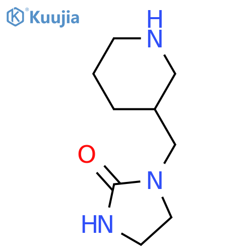 2-Imidazolidinone, 1-(3-piperidinylmethyl)- structure
