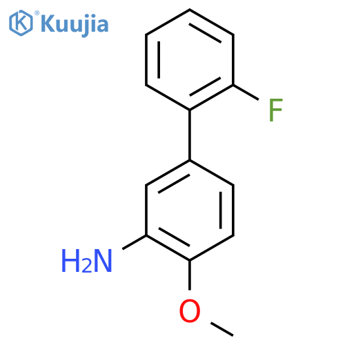 2'-Fluoro-4-methoxybiphenyl-3-amine structure