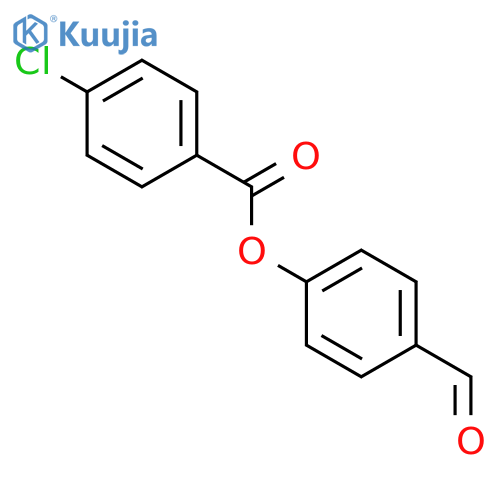 4-Formylphenyl 4-chlorobenzoate structure