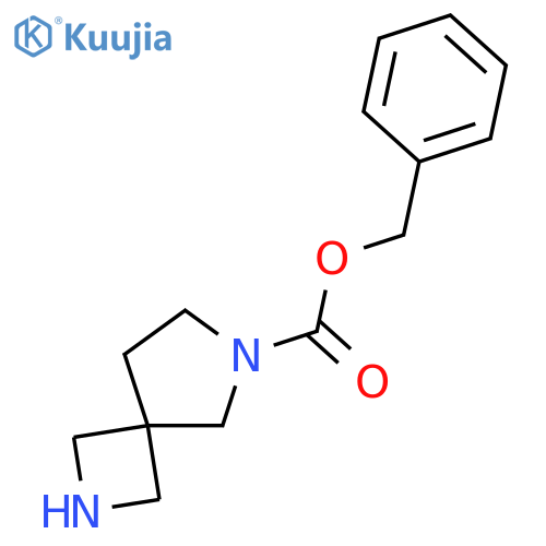 benzyl 2,6-diazaspiro[3.4]octane-6-carboxylate structure