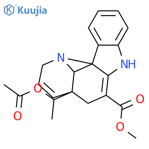 19-Hydroxytabersonine; (19S)-form, O-Ac structure