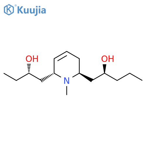 2,6-Pyridinediethanol, a6-ethyl-1,2,3,6-tetrahydro-1-methyl-a2-propyl-, (2S,a2S,6R,a6S)- structure