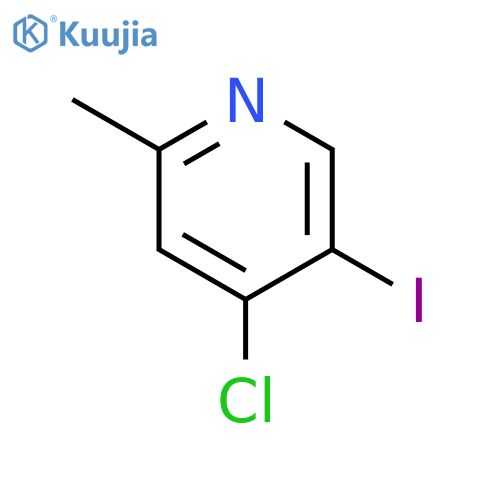 4-chloro-5-iodo-2-methylpyridine structure