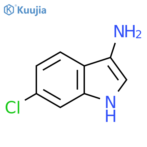 1H-Indol-3-amine, 6-chloro- structure