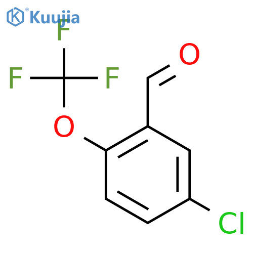 5-Chloro-2-(trifluoromethoxy)benzaldehyde structure