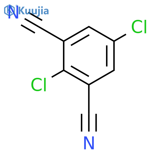 2,5-Dichloro-1,3-benzenedicarbonitrile structure