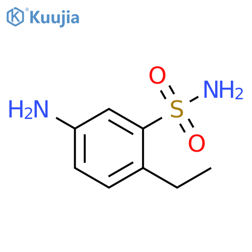 5-amino-2-ethylbenzene-1-sulfonamide structure