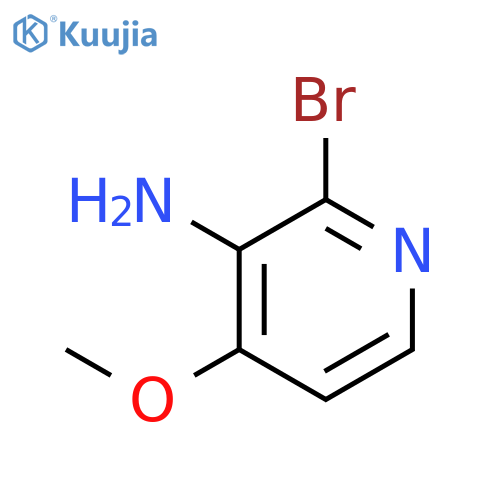 2-bromo-4-methoxy-pyridin-3-amine structure
