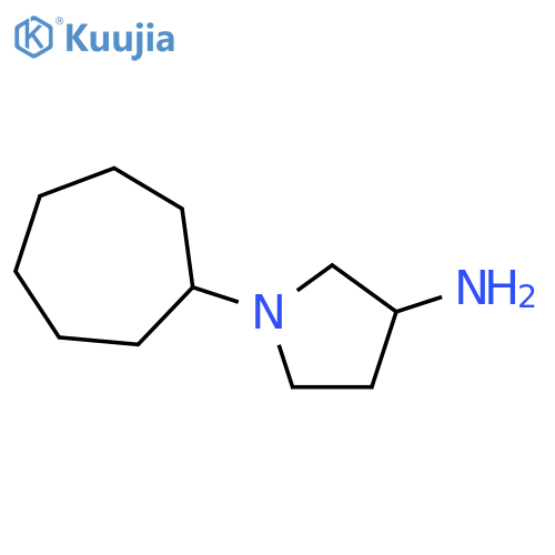 1-cycloheptylpyrrolidin-3-amine structure