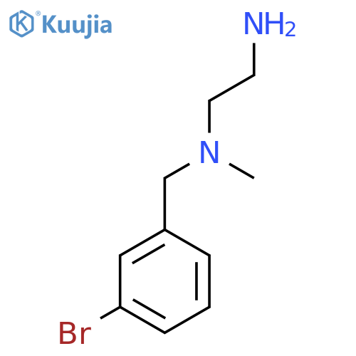 N*1*-(3-Bromo-benzyl)-N*1*-methyl-ethane-1,2-diamine structure
