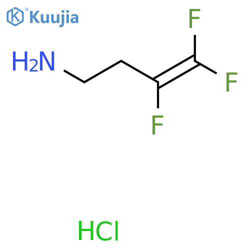 4-Amino-1,1,2-trifluoro-1-butene hydrochloride structure