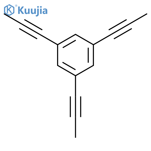Benzene, 1,3,5-tri-1-propyn-1-yl- structure