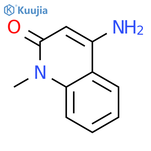 4-Amino-1-methyl-1,2-dihydroquinolin-2-one structure