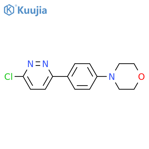 4-[4-(6-Chloropyridazin-3-yl)phenyl]morpholine structure
