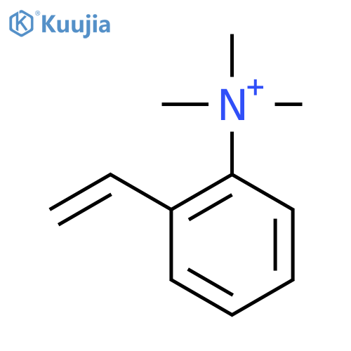 Benzenaminium, ethenyl-N,N,N-trimethyl- structure