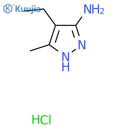 4-Ethyl-3-methyl-1H-pyrazol-5-amine hydrochloride structure