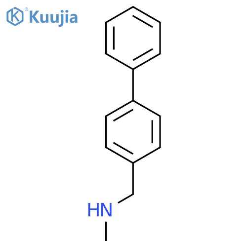 (4-Biphenylylmethyl)methylamine structure