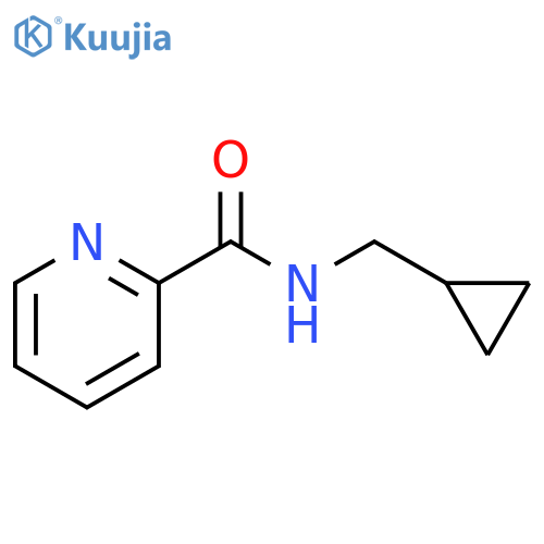 N-(cyclopropylmethyl)pyridine-2-carboxamide structure