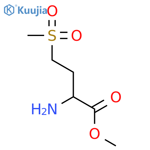 methyl 2-amino-4-methanesulfonylbutanoate structure