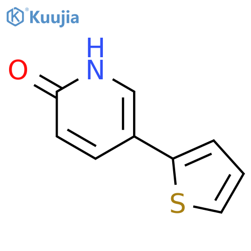 5-thiophen-2-yl-1H-pyridin-2-one structure