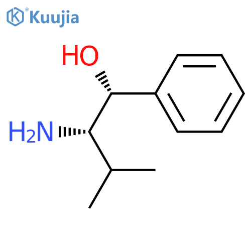 (1R,2S)-2-amino-3-methyl-1-phenylbutan-1-ol structure