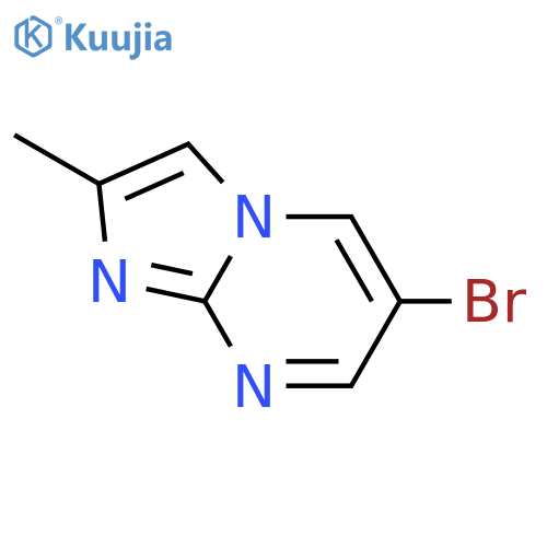 6-Bromo-2-methylimidazo[1,2-a]pyrimidine structure