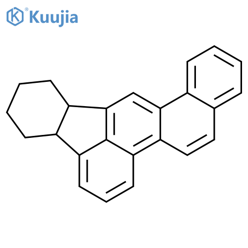 Indeno[1,2,3-hi]chrysene,9b,10,11,12,13,13a-hexahydro- structure